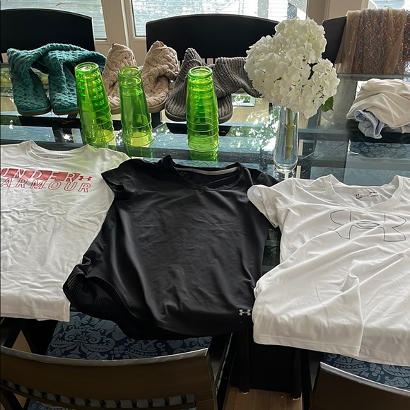 Under Armour Black and White T-Shirt Trio - Picture 1 of 5